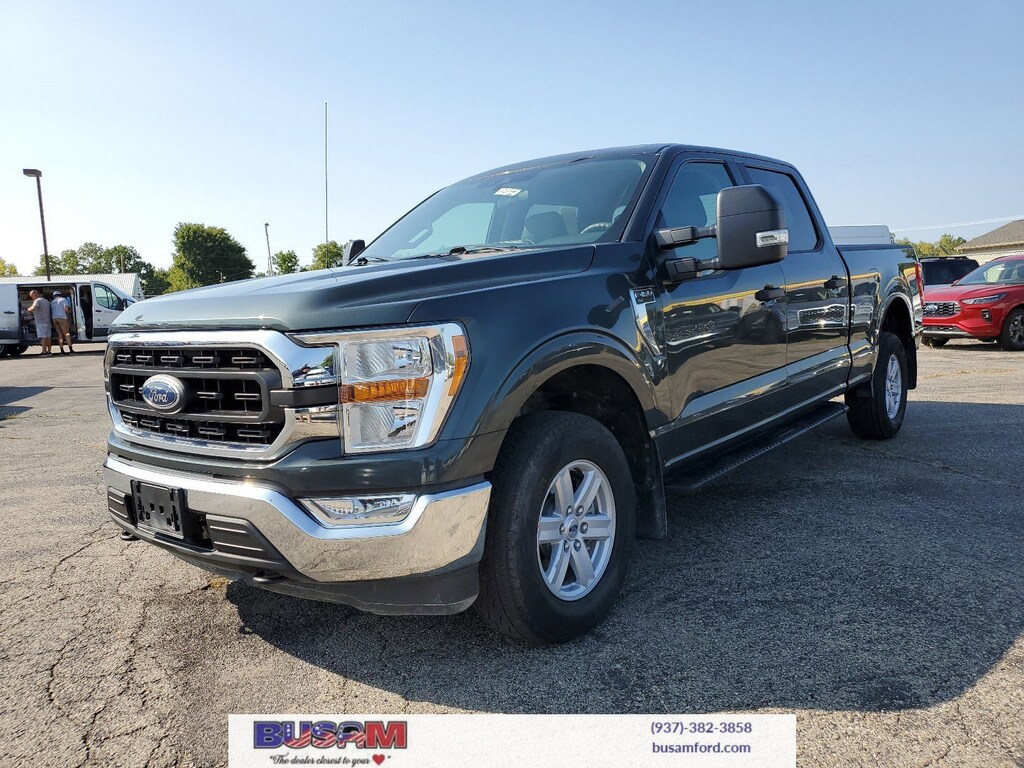 Certified 2021 Ford F-150 XLT with VIN 1FTFW1E57MKD74795 for sale in Wilmington, OH