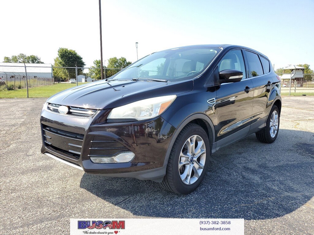 Used 2013 Ford Escape SEL with VIN 1FMCU0HX5DUC67258 for sale in Wilmington, OH