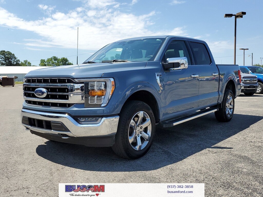 Used 2023 Ford F-150 Lariat with VIN 1FTFW1E80PFB96784 for sale in Wilmington, OH