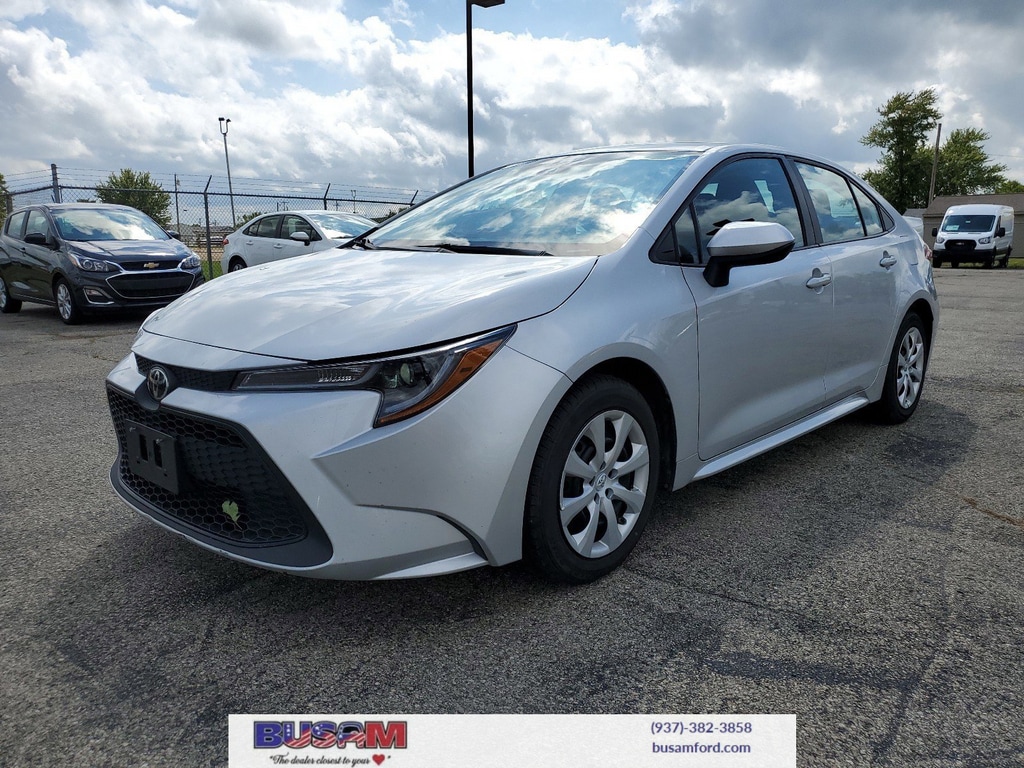 Used 2022 Toyota Corolla LE with VIN 5YFEPMAE6NP276537 for sale in Wilmington, OH