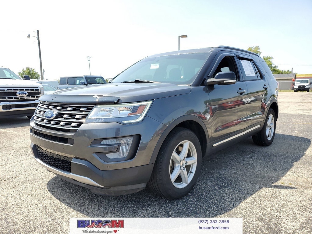 Used 2017 Ford Explorer XLT with VIN 1FM5K8D85HGD37924 for sale in Wilmington, OH