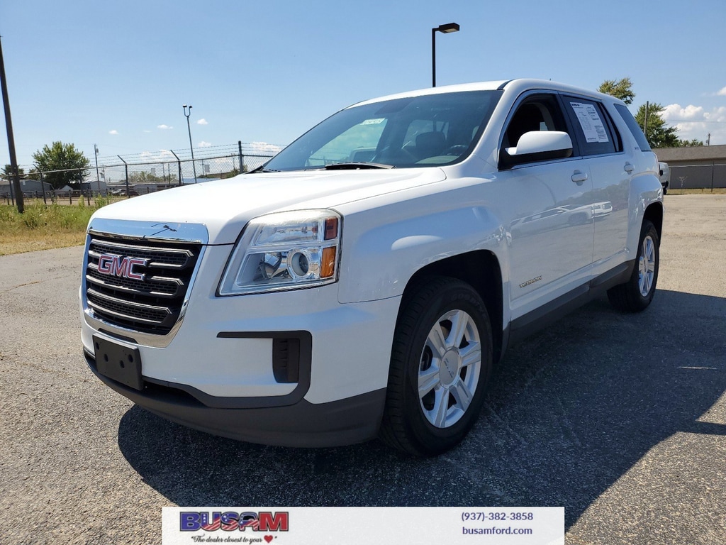 Used 2016 GMC Terrain SLE-1 with VIN 2GKALMEK6G6288593 for sale in Wilmington, OH