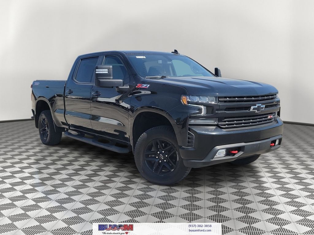 Used 2021 Chevrolet Silverado 1500 LT Trail Boss Truck Crew Cab