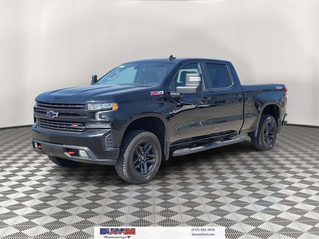Used 2021 Chevrolet Silverado 1500 LT Trail Boss Truck Crew Cab