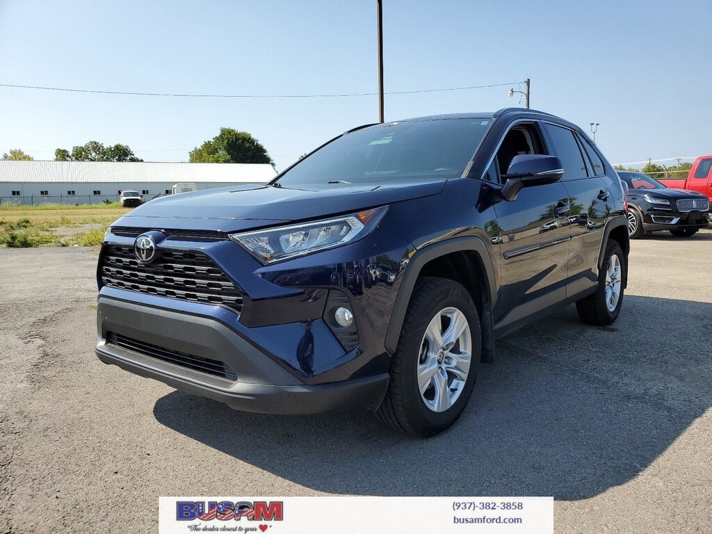 Certified 2021 Toyota RAV4 XLE with VIN 2T3W1RFV6MW185297 for sale in Wilmington, OH