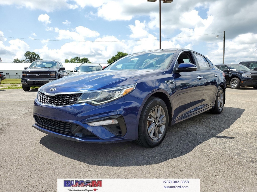 Used 2020 Kia Optima LX with VIN 5XXGT4L38LG410468 for sale in Wilmington, OH