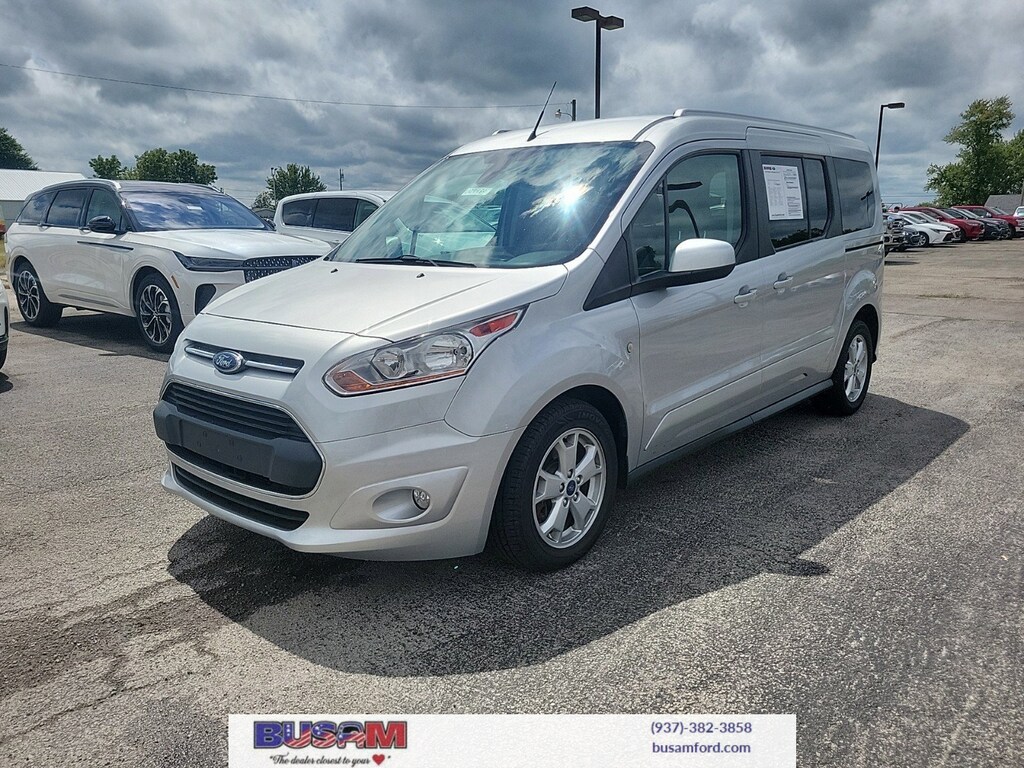 Certified 2018 Ford Transit Connect Titanium with VIN NM0GE9G73J1353851 for sale in Wilmington, OH