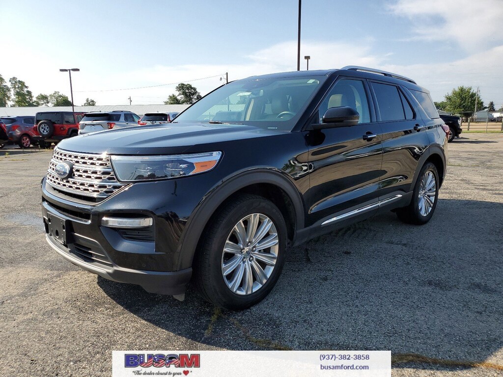 Certified 2020 Ford Explorer Limited with VIN 1FMSK8FH9LGC07945 for sale in Wilmington, OH