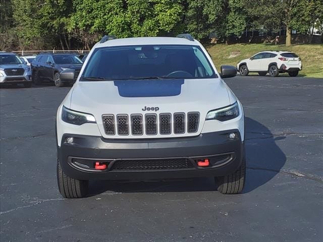 Used 2019 Jeep Cherokee Trailhawk Elite with VIN 1C4PJMBN5KD201075 for sale in Fairfield, OH