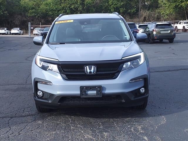 Used 2022 Honda Pilot SE with VIN 5FNYF6H29NB081633 for sale in Fairfield, OH