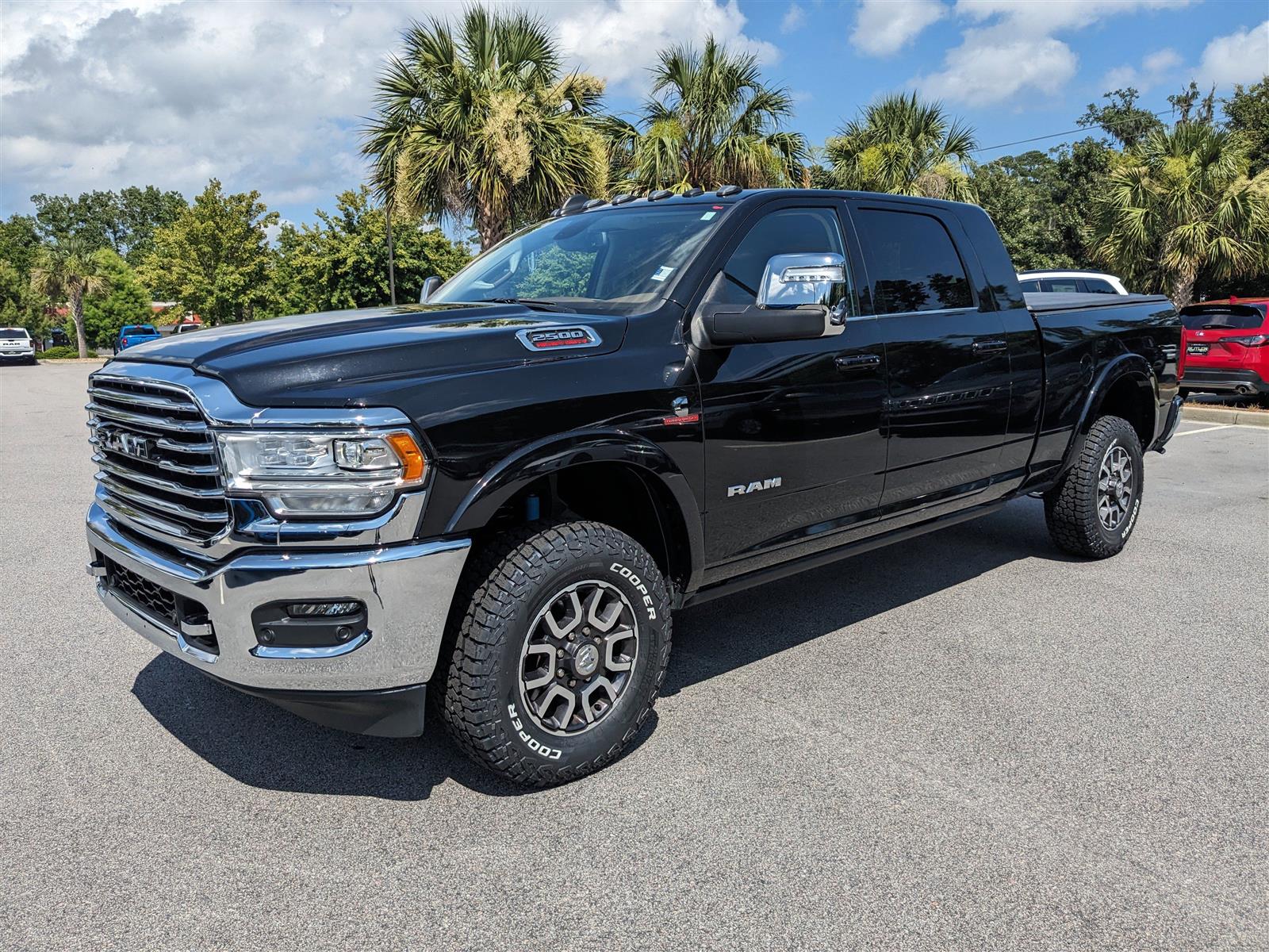 Certified 2024 RAM Ram 2500 Pickup Laramie Longhorn with VIN 3C6UR5PL3RG185911 for sale in Beaufort, SC