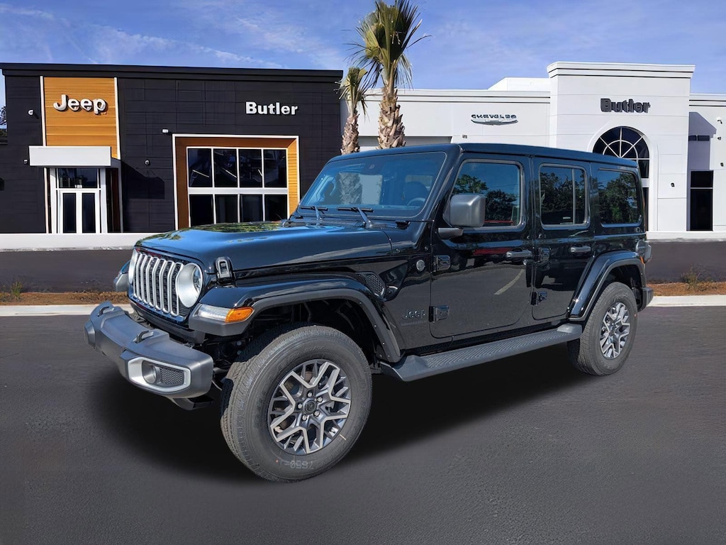 New 2025 Jeep Wrangler 4-DOOR SAHARA Sport Utility