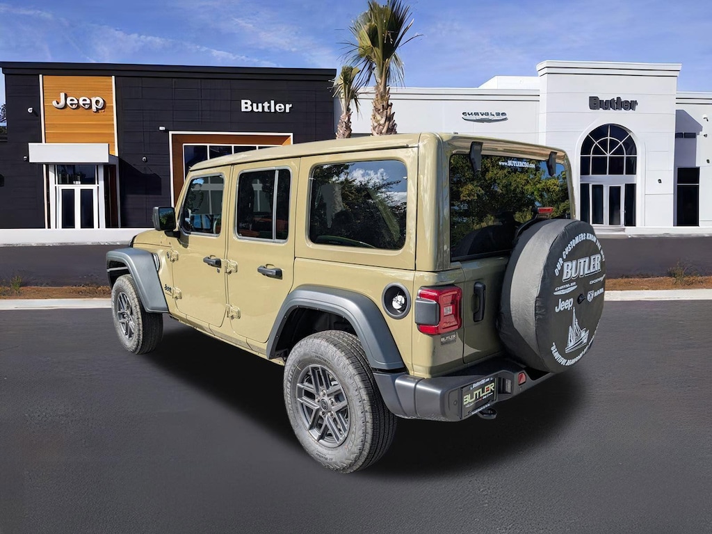 New 2025 Jeep Wrangler 4-DOOR SPORT S Sport Utility