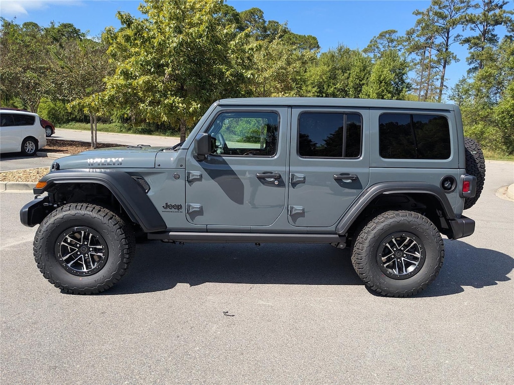 New 2025 Jeep Wrangler 4-DOOR WILLYS Sport Utility