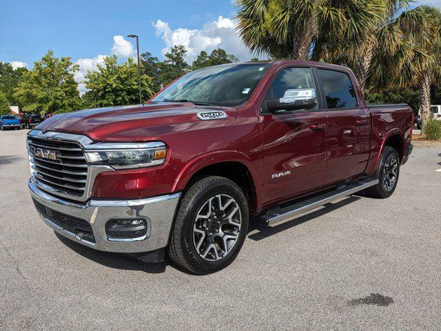 Certified 2025 RAM Ram 1500 Pickup Laramie with VIN 1C6SRFJP1SN579638 for sale in Beaufort, SC