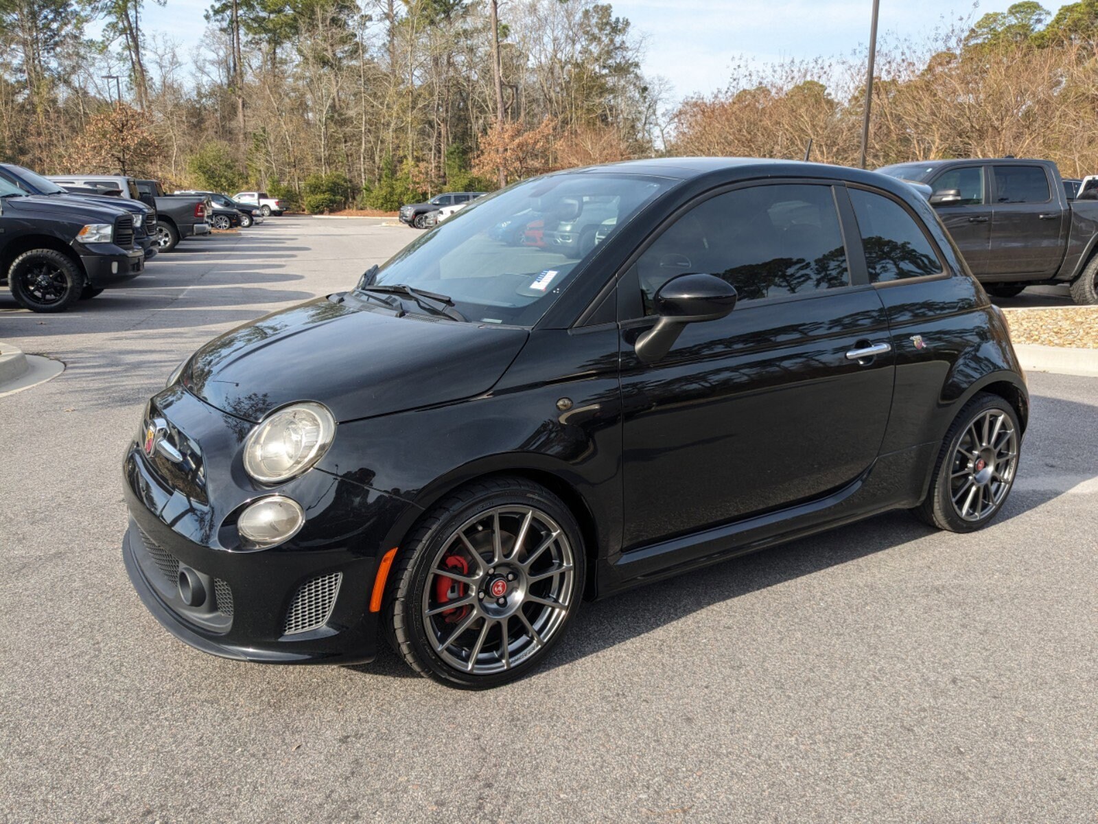 Used 2017 FIAT 500 Abarth with VIN 3C3CFFFH6HT530374 for sale in Beaufort, SC