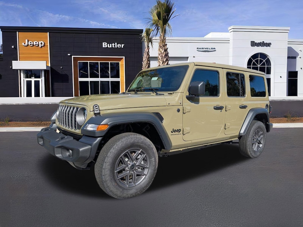 New 2025 Jeep Wrangler 4-DOOR SPORT S Sport Utility