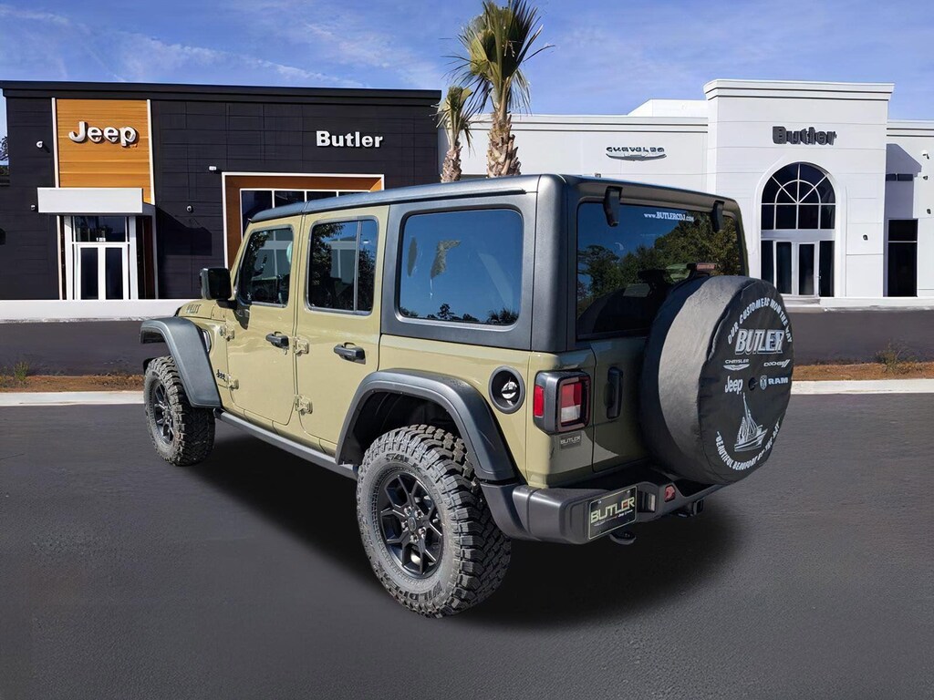 New 2026 Jeep Wrangler 4-DOOR WILLYS Sport Utility