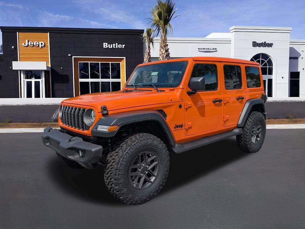 New 2025 Jeep Wrangler 4-DOOR SPORT S Sport Utility