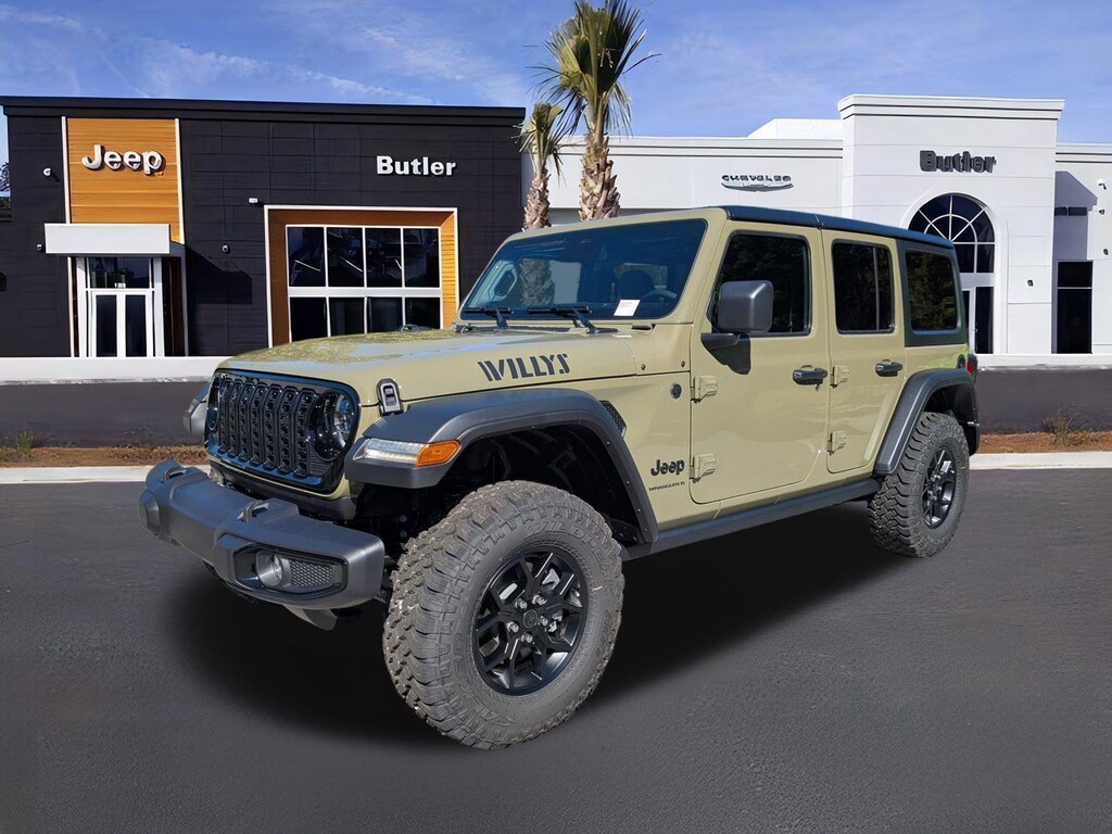 New 2026 Jeep Wrangler 4-DOOR WILLYS Sport Utility