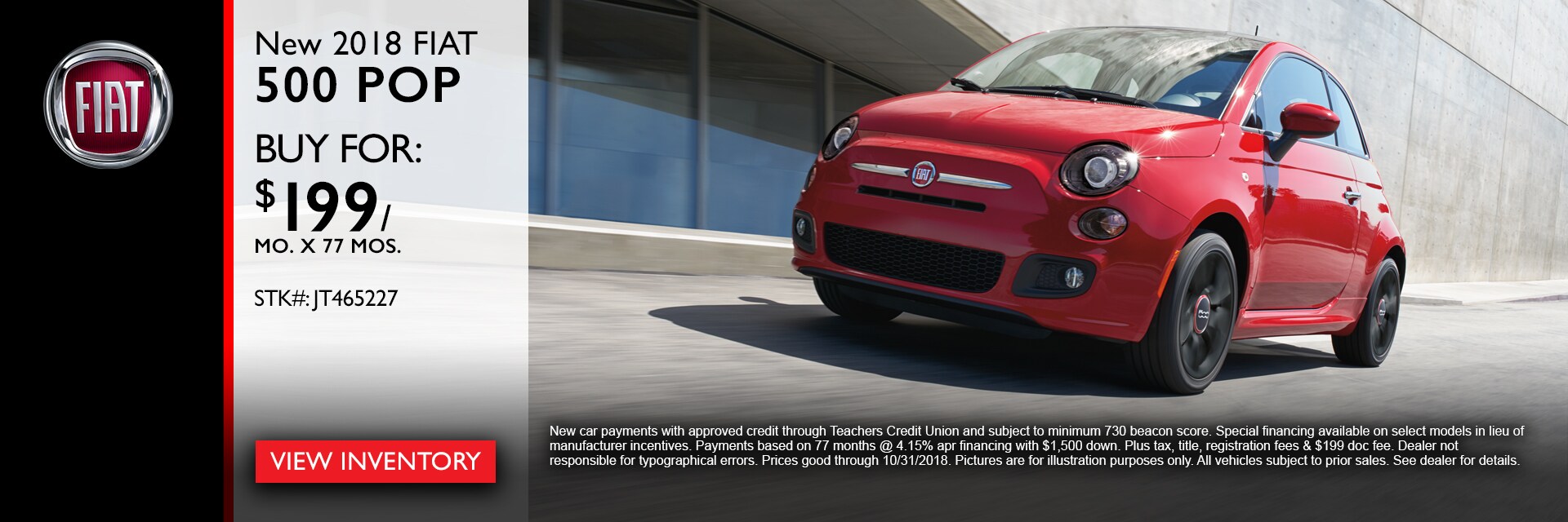 View Fiat 500 Inventory