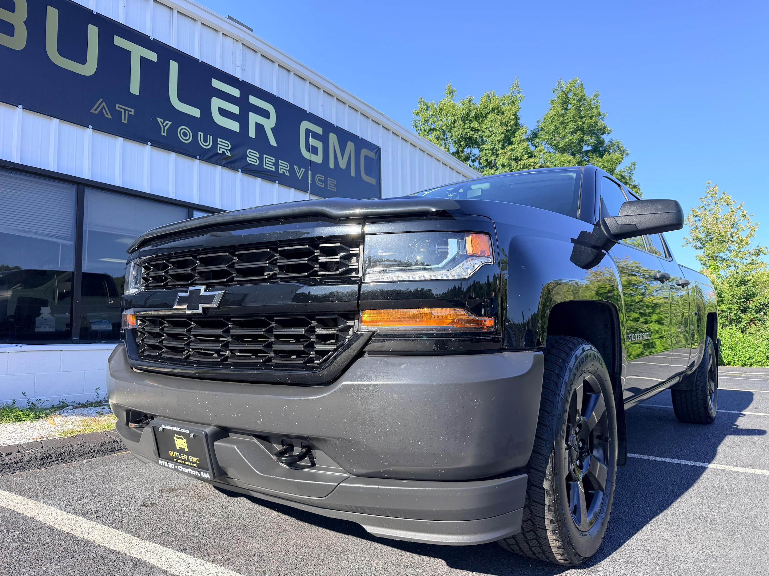 Used 2018 Chevrolet Silverado 1500 Work Truck 1WT with VIN 1GCVKNEC6JZ325040 for sale in Charlton, MA