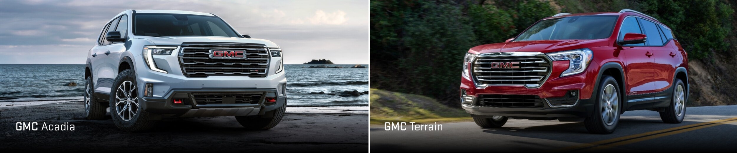 GMC Terrain Vs. GMC Acadia