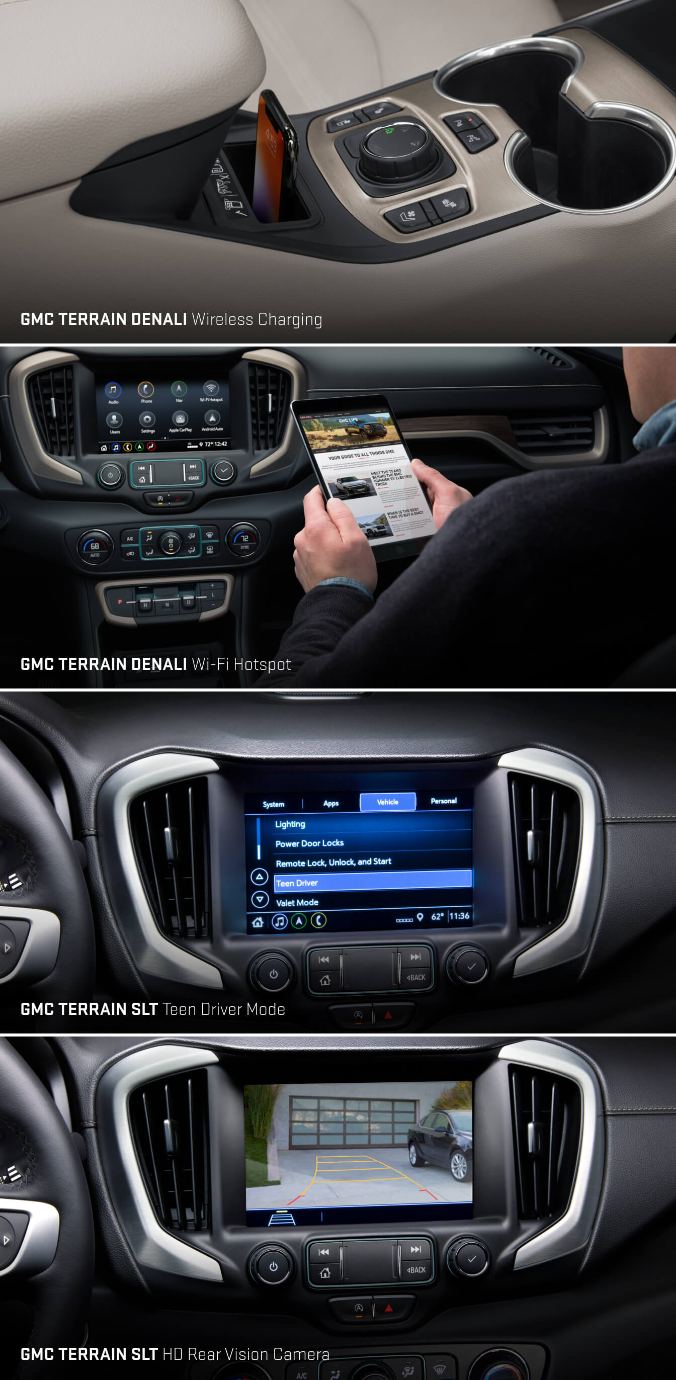 GMC Terrain Interior Features