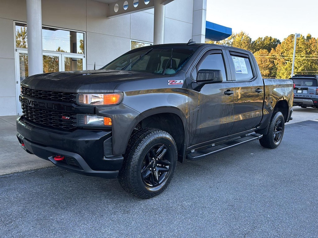 Used 2022 Chevrolet Silverado 1500 LTD Custom Trail Boss Truck Crew Cab