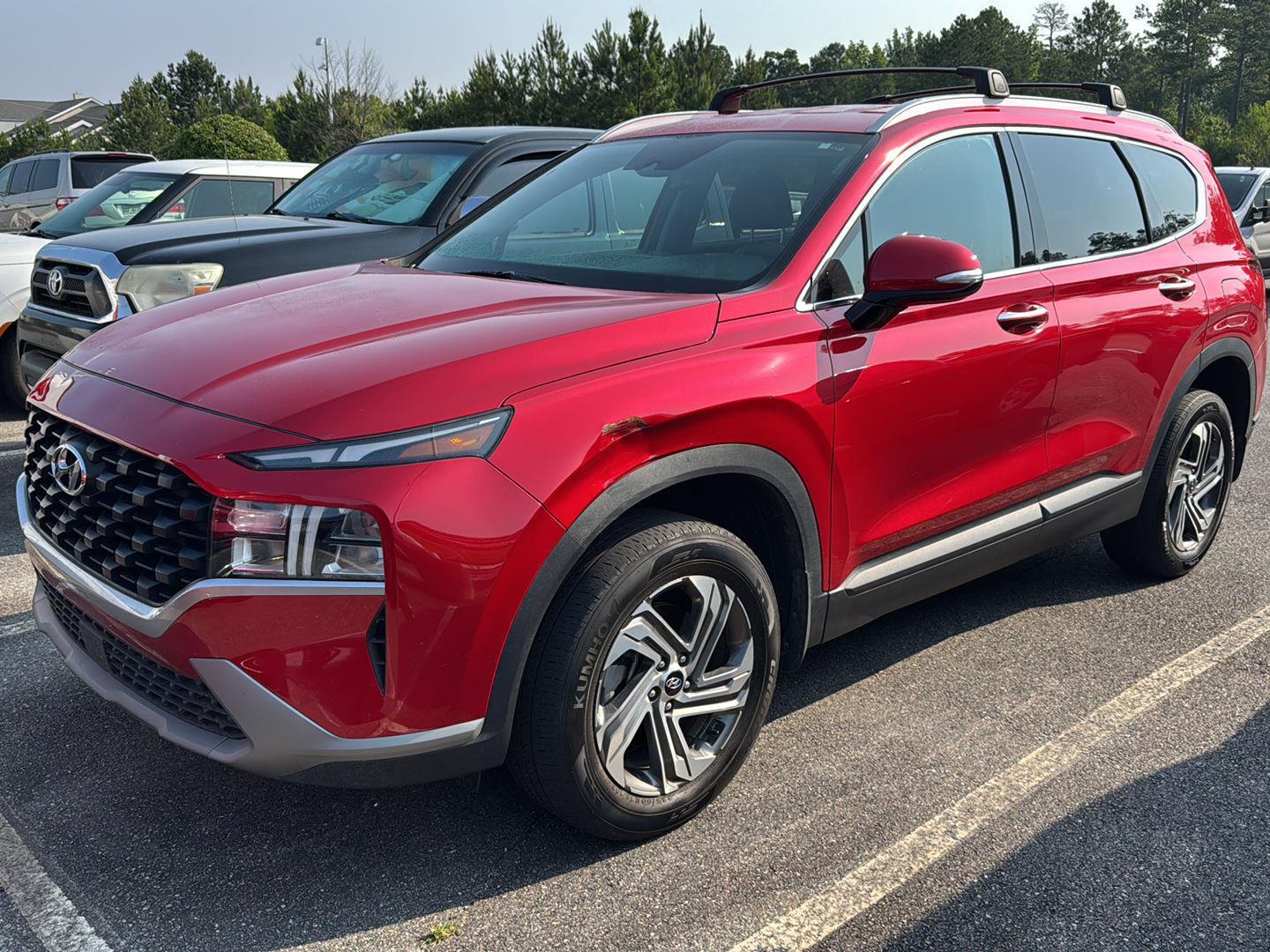 Used 2023 Hyundai Santa Fe SEL with VIN 5NMS2DAJ8PH575992 for sale in Milledgeville, GA