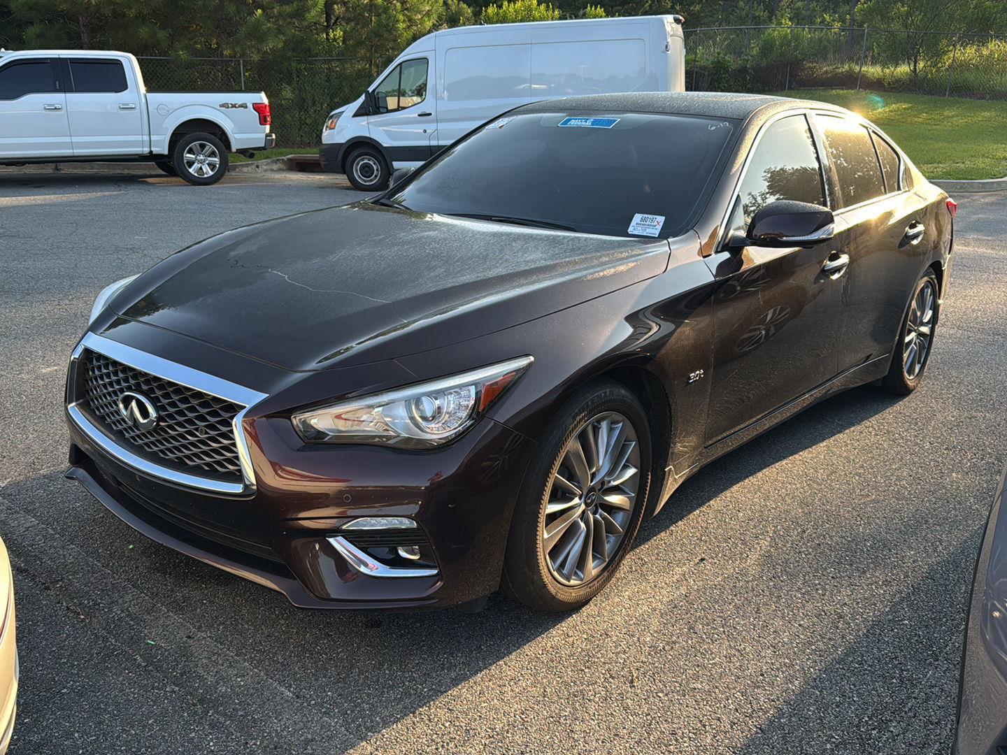 Used 2019 INFINITI Q50 LUXE with VIN JN1EV7AP3KM510787 for sale in Milledgeville, GA