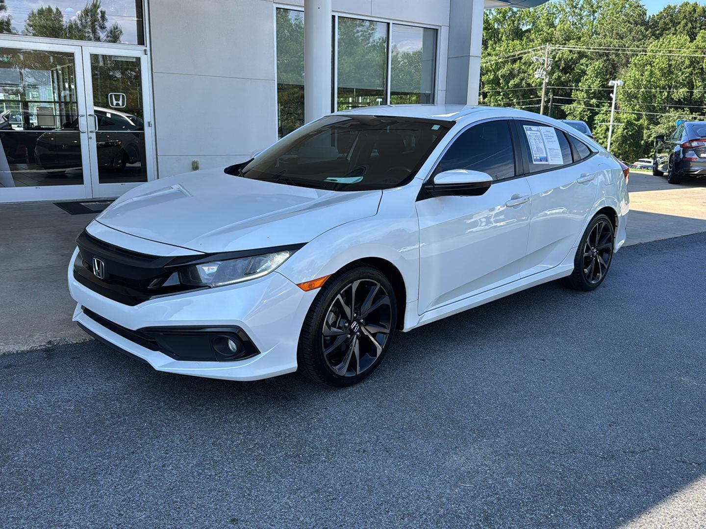 Used 2021 Honda Civic Sport with VIN 2HGFC2F86MH511841 for sale in Milledgeville, GA