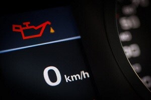 Dashboard Oil Warning Light