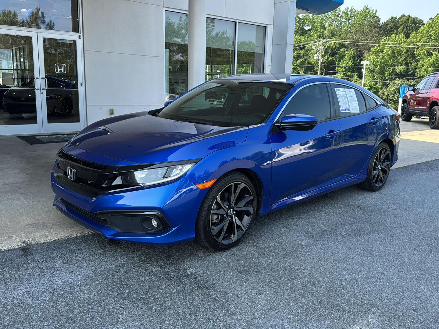 Used 2020 Honda Civic Sport with VIN 2HGFC2F80LH588249 for sale in Milledgeville, GA