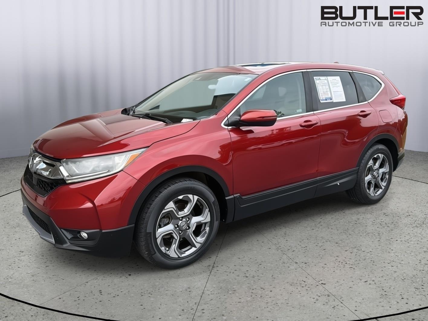 Used 2018 Honda CR-V EX-L with VIN 5J6RW1H85JL016372 for sale in Milledgeville, GA