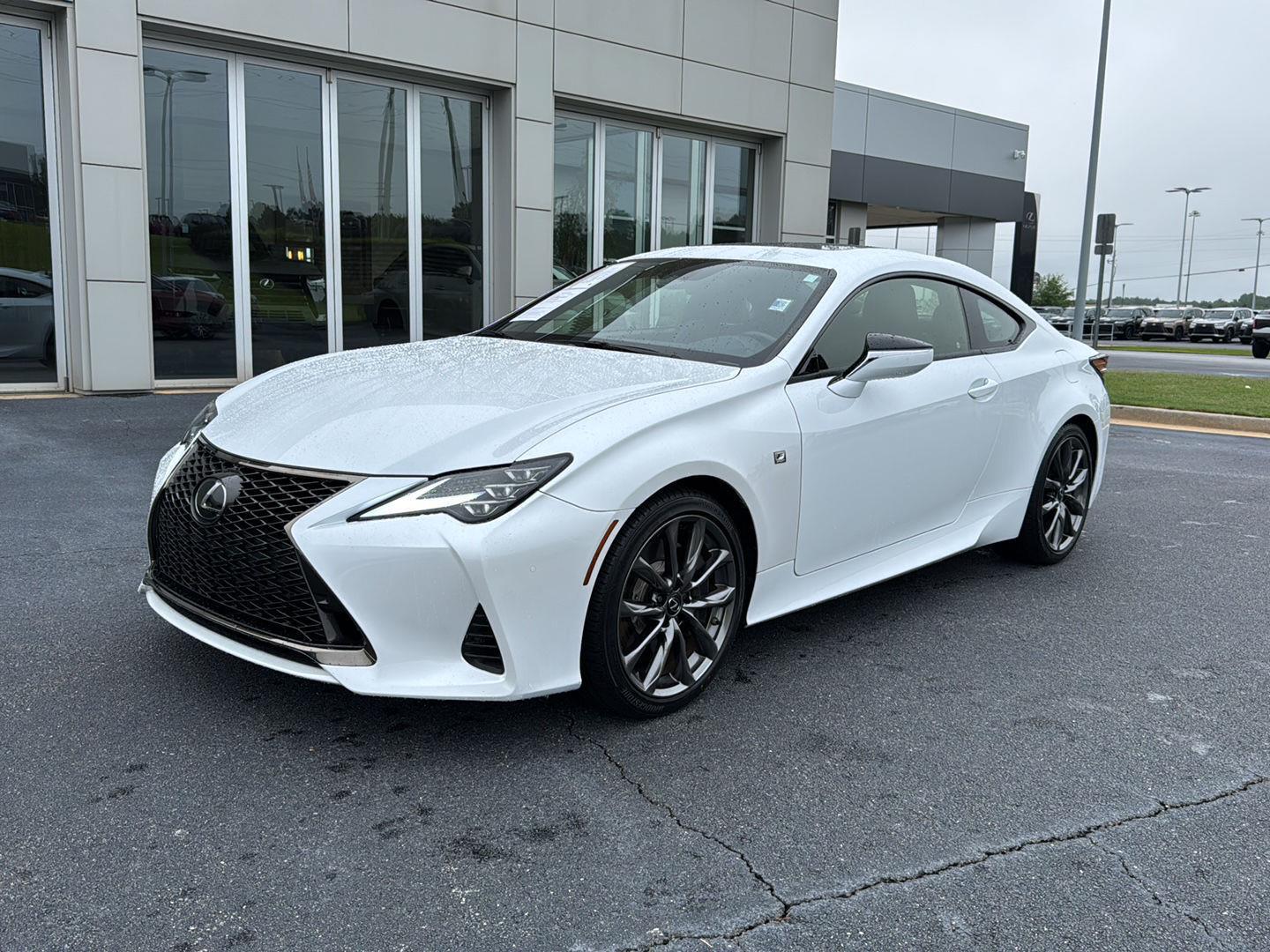 Certified 2022 Lexus RC 350 F SPORT with VIN JTHGZ5BC4N5025145 for sale in Macon, GA