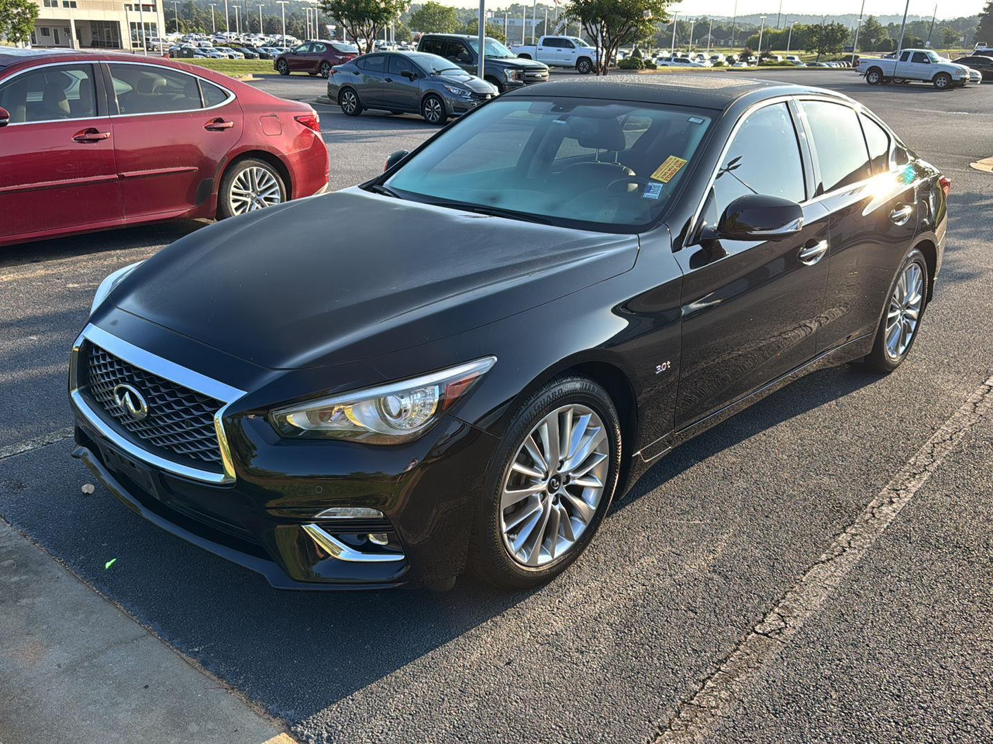 Used 2019 INFINITI Q50 LUXE with VIN JN1EV7AP8KM516214 for sale in Macon, GA