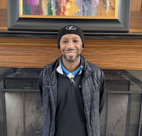 Staff member Antoine Golphin from 4175ae856748