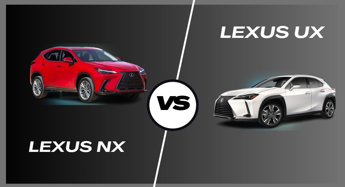 nx vs ux compare Lexus compact SUVs.png