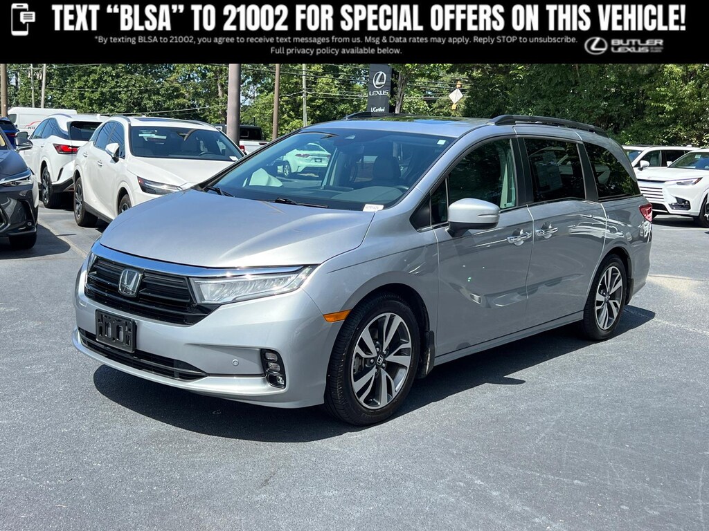 Used 2021 Honda Odyssey Touring Van
