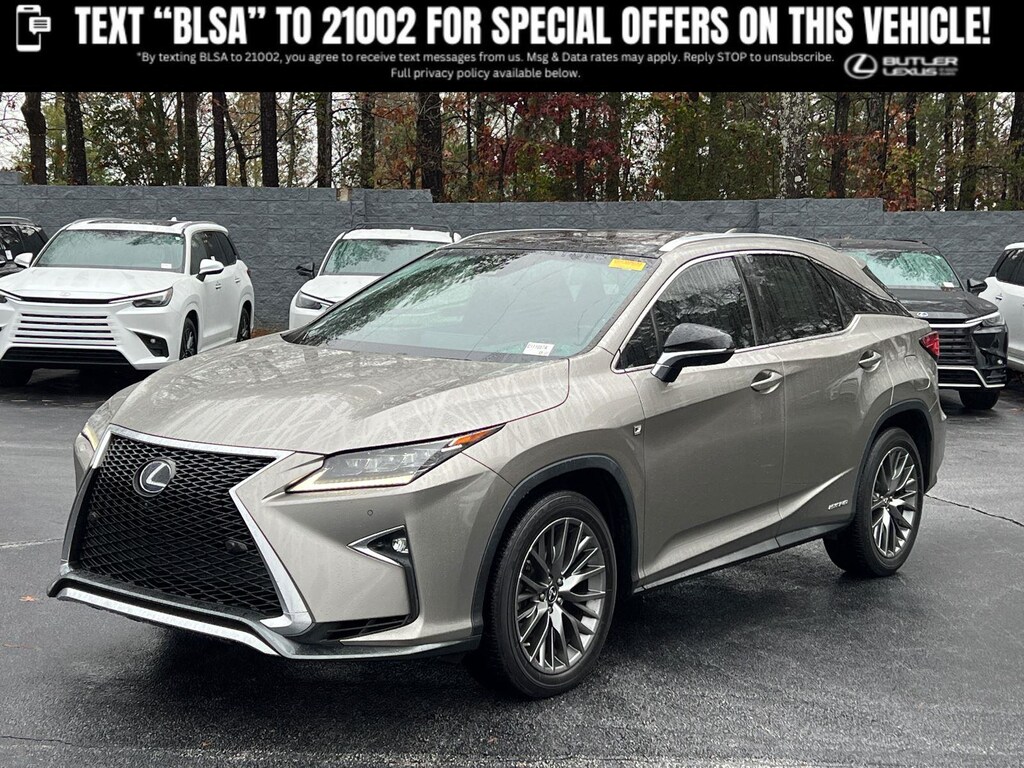 Used 2018 Lexus RX 450h F Sport SUV