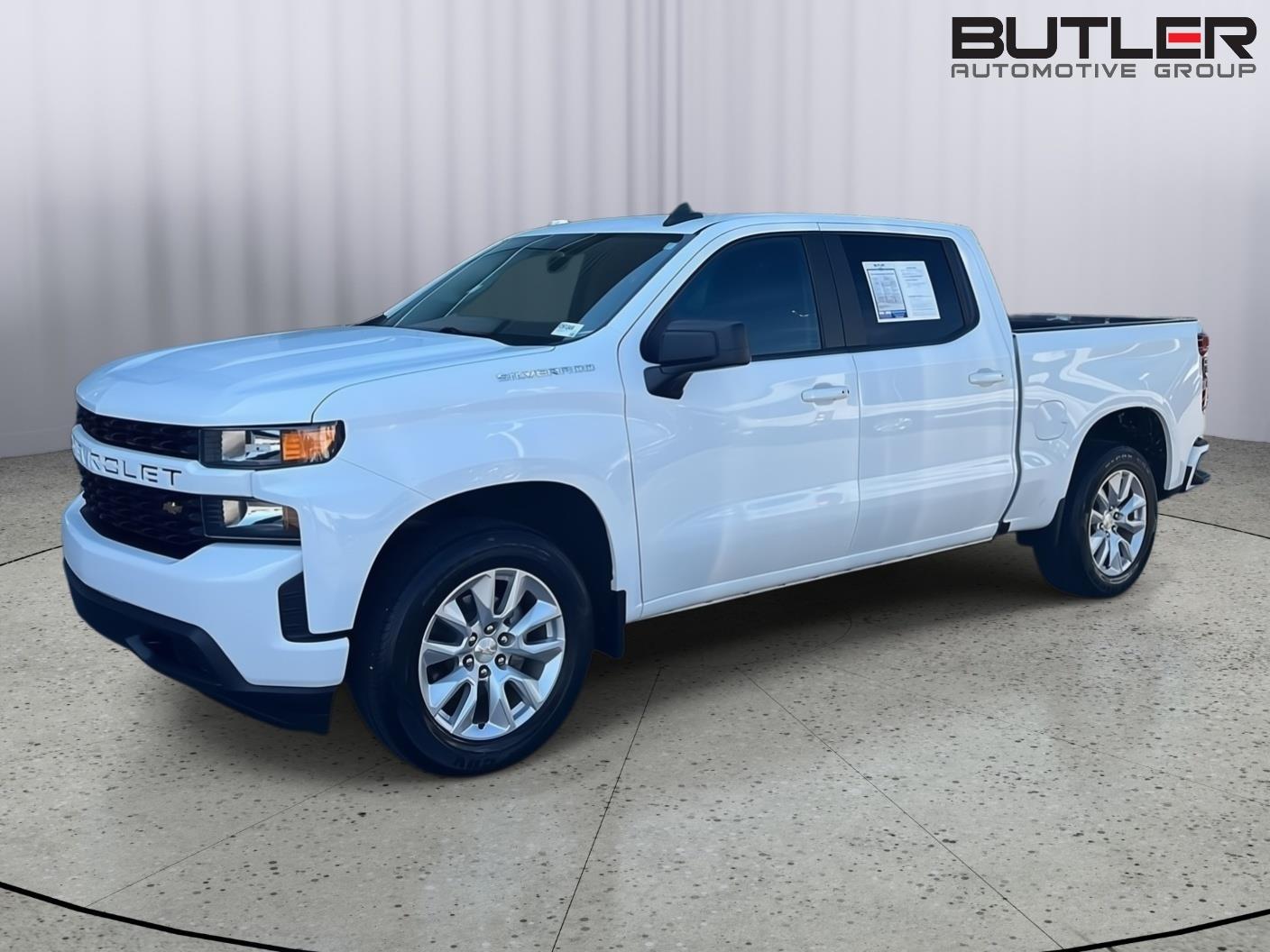 Used 2021 Chevrolet Silverado 1500 Custom with VIN 3GCPWBEH8MG167277 for sale in Milledgeville, GA