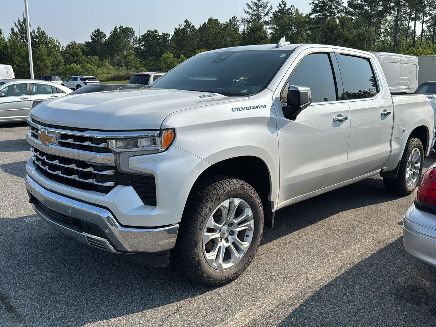 Used 2022 Chevrolet Silverado 1500 LTZ with VIN 3GCUDGET0NG669308 for sale in Milledgeville, GA