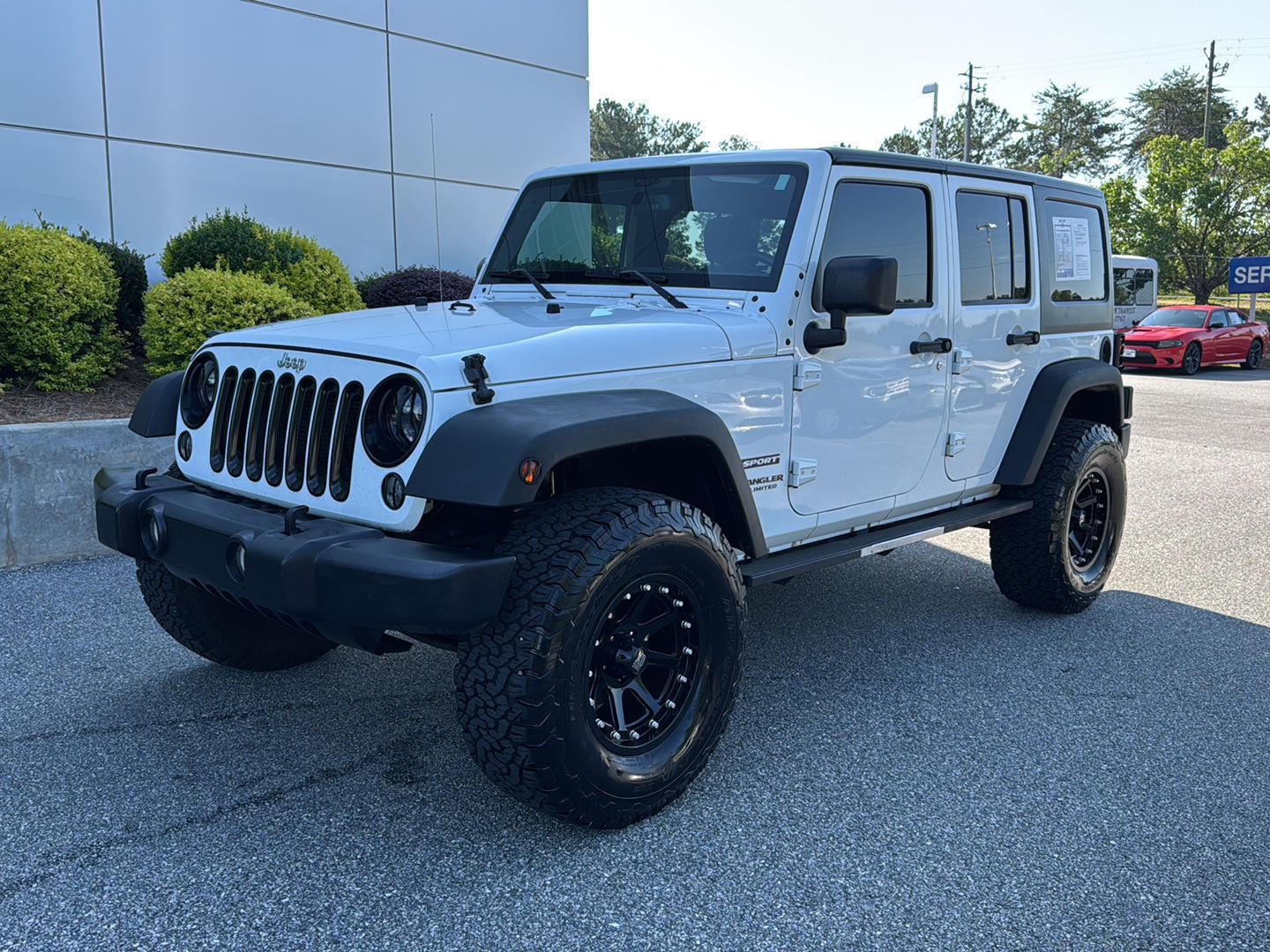 Used 2015 Jeep Wrangler Unlimited Sport with VIN 1C4BJWDG1FL505858 for sale in Milledgeville, GA