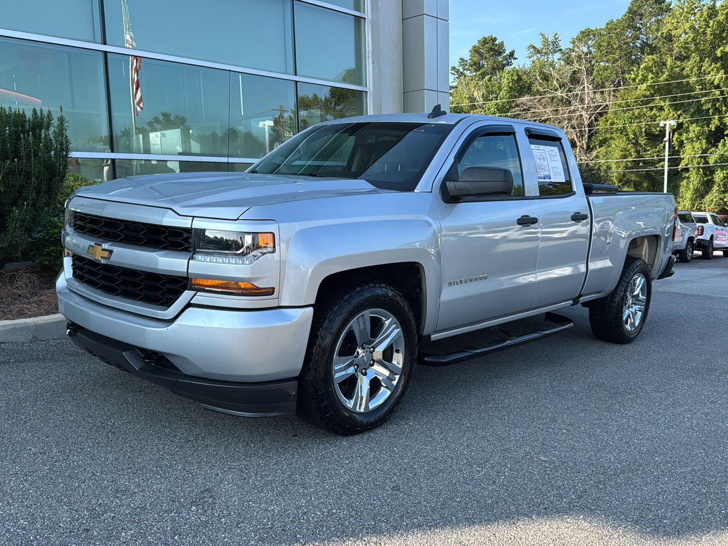 Used 2018 Chevrolet Silverado 1500 Custom with VIN 1GCRCPEC1JZ329118 for sale in Milledgeville, GA