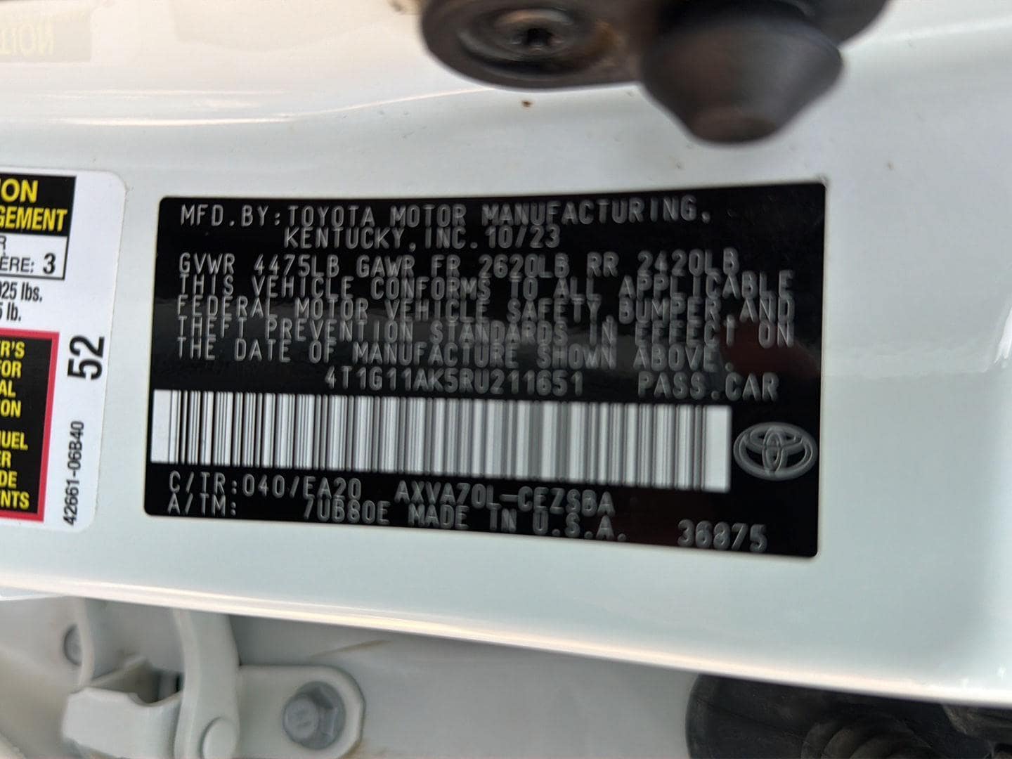 2024 Toyota Camry SE - Photo 40