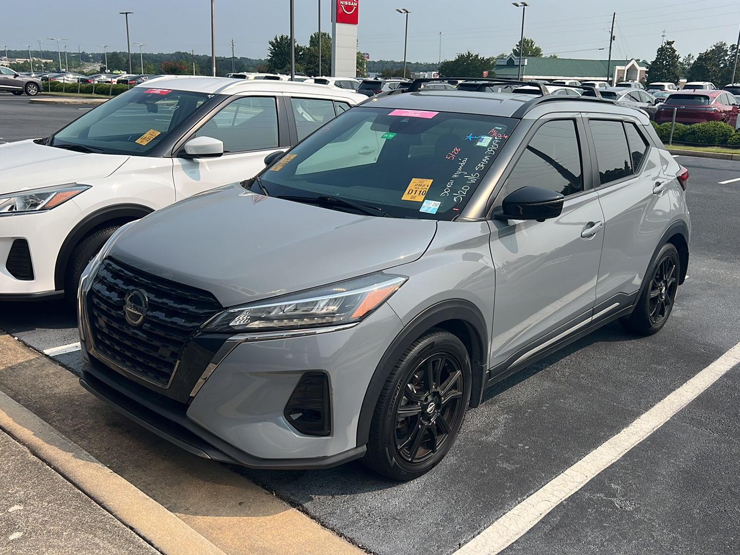 Used 2021 Nissan Kicks SR with VIN 3N1CP5DV8ML558976 for sale in Macon, GA