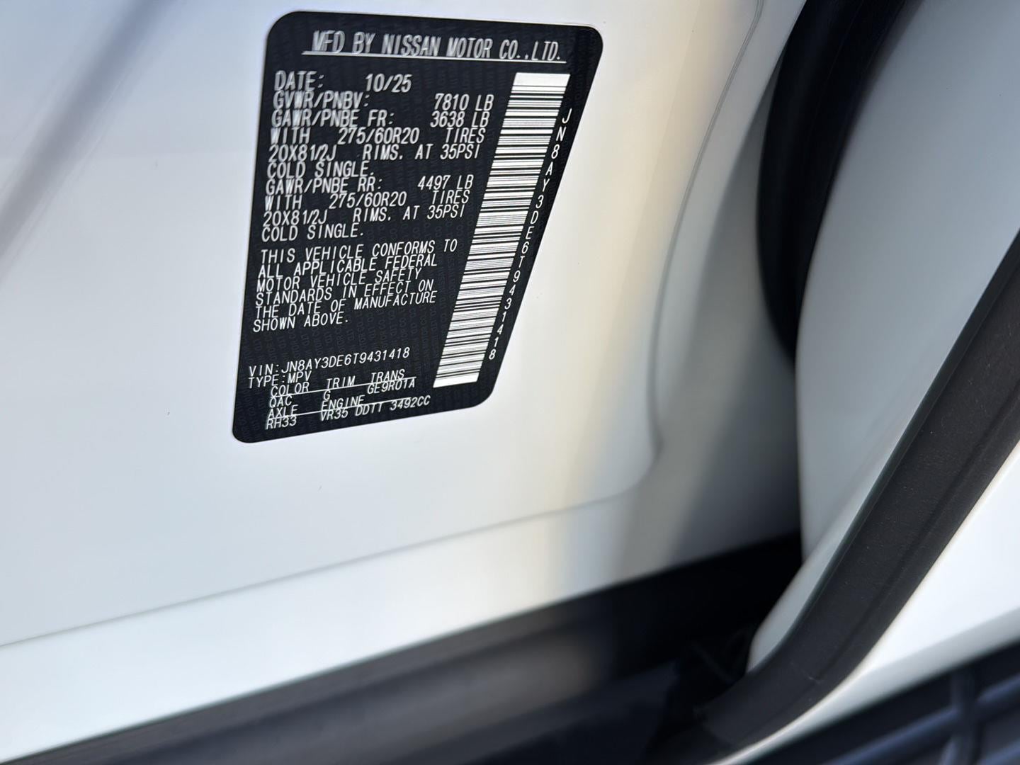 2026 Nissan Armada PRO-4X - Photo 33