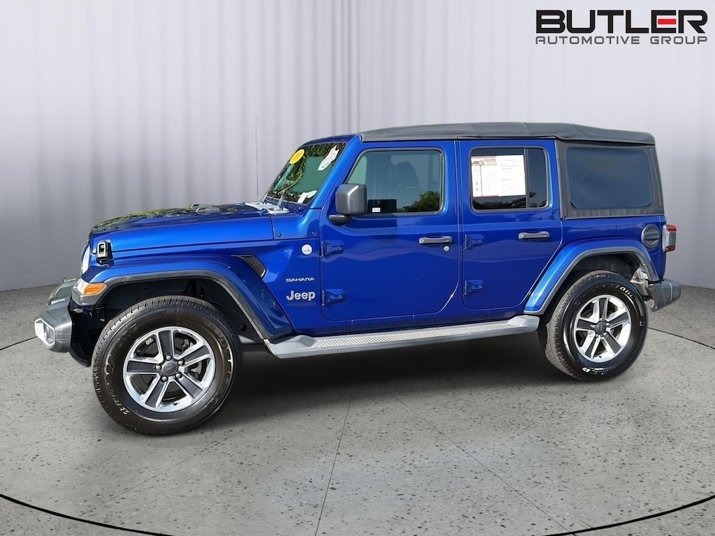 Used 2018 Jeep Wrangler Unlimited Sahara 4x4 SUV