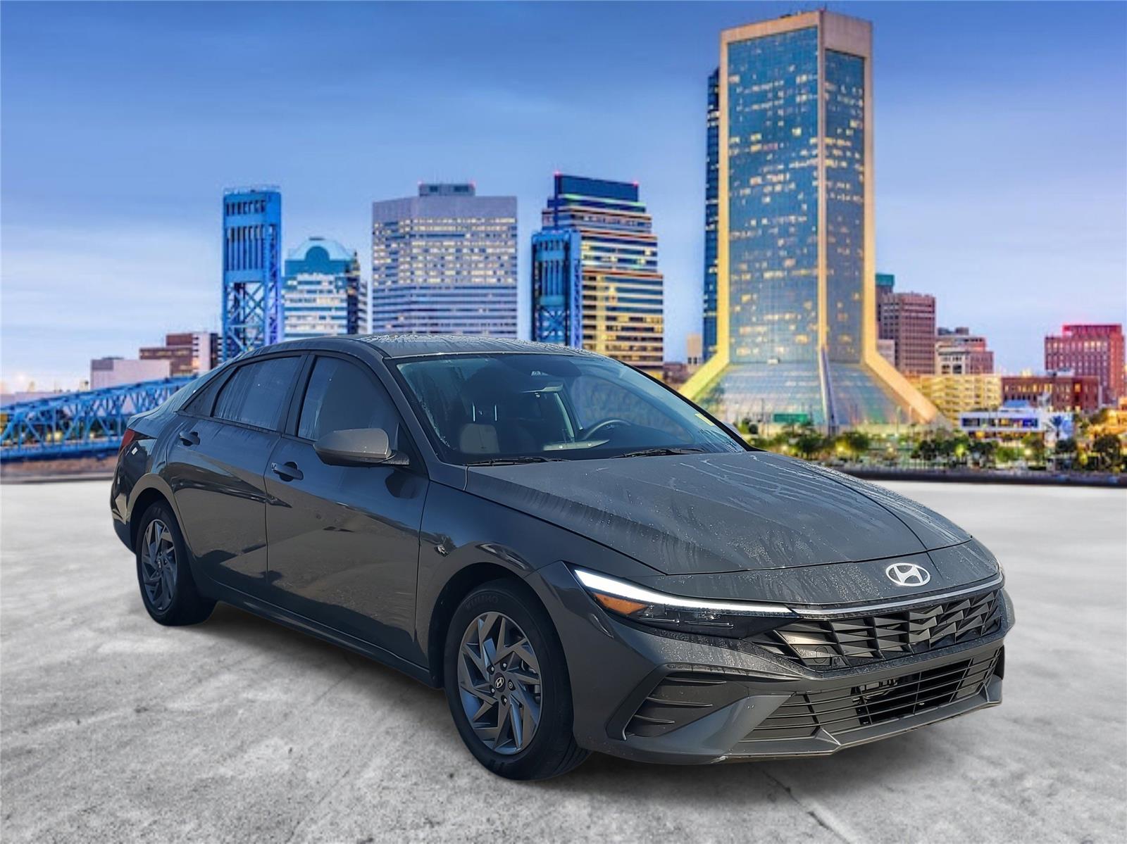 2024 Hyundai Elantra Hybrid Blue photo 4